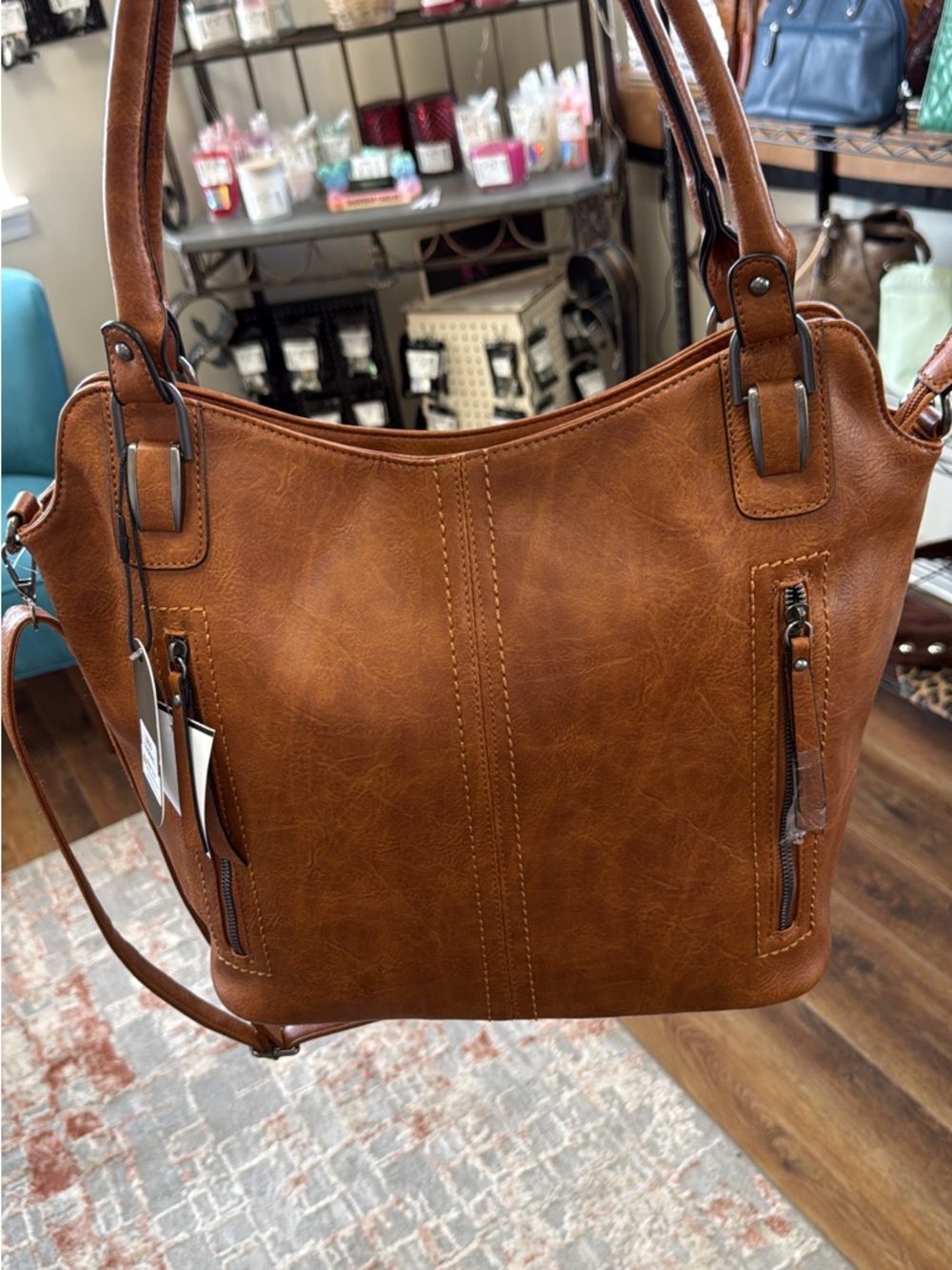 Classic Tan Tote Handbag - Stylish Everyday Carry NWT